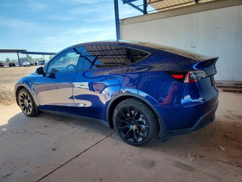 2020 Tesla Model Y, VIN 5YJYGDEE8LF014261. Фото 2 з 6 з аукціону Copart. Каталог авто зі США OpenDataCar.