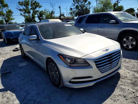 2015 Hyundai Genesis, VIN KMHGN4JE9FU095026. Фото 4 з 6 з аукціону Copart. Каталог авто зі США OpenDataCar.
