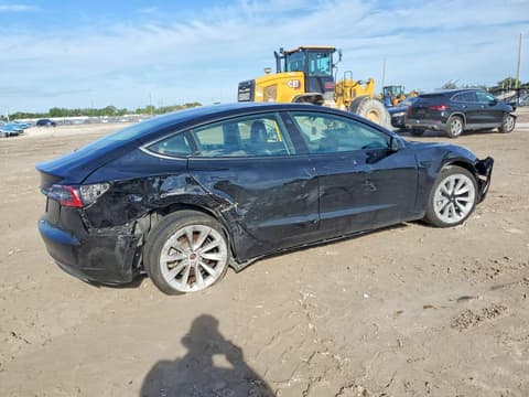2022 Tesla Model 3, VIN 5YJ3E1EA8NF369297. Photo 3 of 6 from Copart auction. OpenDataCar US salvage catalog.
