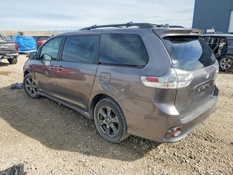 2019 Toyota Sienna, VIN 5TDEZ3DC1KS227781. Фото 2 з 6 з аукціону Copart. Каталог авто зі США OpenDataCar.