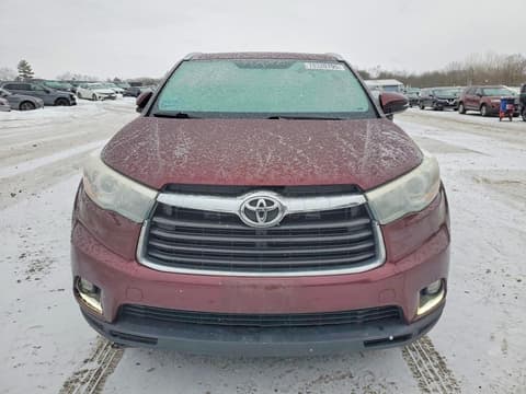 2015 Toyota Highlander, VIN 5TDDKRFH5FS087476. Фото 5 з 6 з аукціону Copart. Каталог авто зі США OpenDataCar.