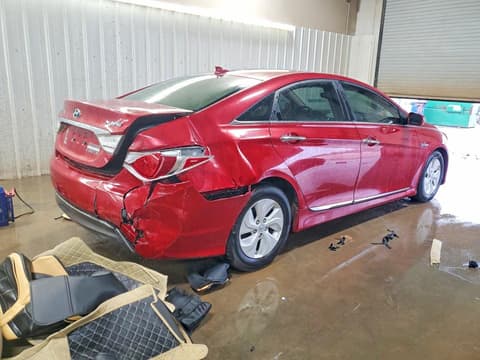 2013 Hyundai Sonata Hybrid, VIN KMHEC4A47DA050976. Zdjęcie 3 z 6 z aukcji Copart. Katalog aut z USA OpenDataCar.