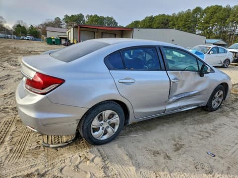 2013 Honda Civic, VIN 19XFB2F52DE271335. Фото 3 з 6 з аукціону Copart. Каталог авто зі США OpenDataCar.