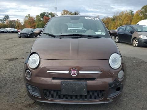 2014 Fiat 500, VIN 3C3CFFBR7ET184927. Фото 5 з 6 з аукціону Copart. Каталог авто зі США OpenDataCar.