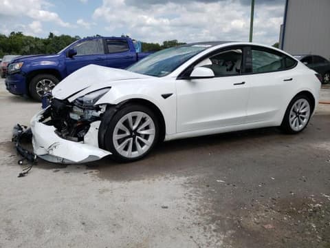 2022 Tesla Model 3, VIN 5YJ3E1EA6NF302844. Zdjęcie 1 z 6 z aukcji Copart. Katalog aut z USA OpenDataCar.