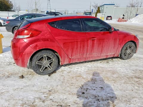 2012 Hyundai Veloster, VIN KMHTC6AD5CU051298. Фото 3 з 6 з аукціону Copart. Каталог авто зі США OpenDataCar.