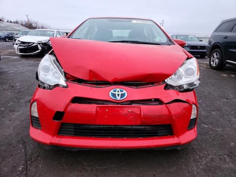 2014 Toyota Prius C, VIN JTDKDTB38E1565295. Фото 5 з 6 з аукціону Copart. Каталог авто зі США OpenDataCar.