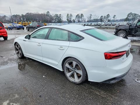 2021 Audi A5, VIN WAUFACF50MA019897. Фото 2 з 6 з аукціону Copart. Каталог авто зі США OpenDataCar.