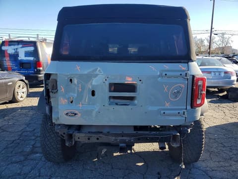 2023 Ford Bronco, VIN 1FMEE5DH0PLB07610. Фото 6 з 6 з аукціону Copart. Каталог авто зі США OpenDataCar.