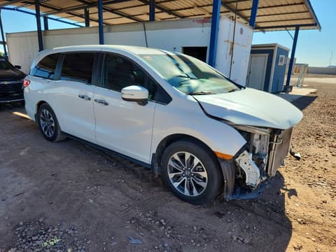 2021 Honda Odyssey, VIN 5FNRL6H71MB040081. Фото 4 з 6 з аукціону Copart. Каталог авто зі США OpenDataCar.