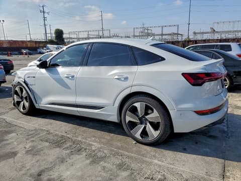 2021 Audi e-tron Sportback, VIN WA13ABGE1MB002304. Фото 2 из 6 с аукциона Copart. Каталог авто из США OpenDataCar.