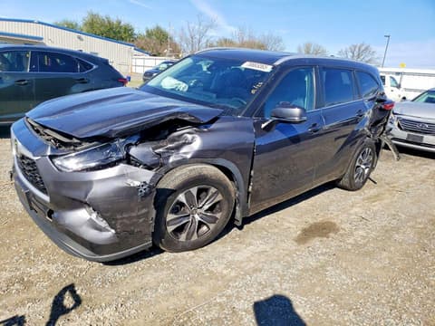 2023 Toyota Highlander, VIN 5TDKDRBH4PS022546. Фото 1 з 6 з аукціону Copart. Каталог авто зі США OpenDataCar.