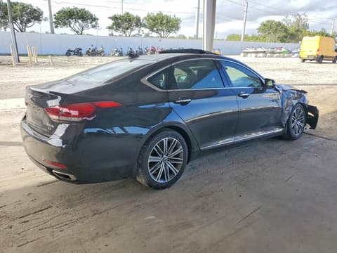 2018 Genesis G80, VIN KMHGN4JE2JU280592. Фото 3 з 6 з аукціону Copart. Каталог авто зі США OpenDataCar.