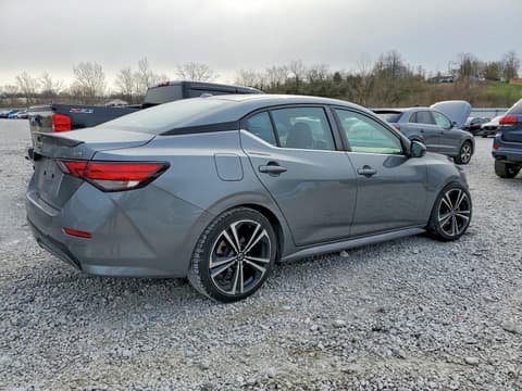 2020 Nissan Sentra, VIN 3N1AB8DV1LY229299. Фото 3 з 6 з аукціону Copart. Каталог авто зі США OpenDataCar.