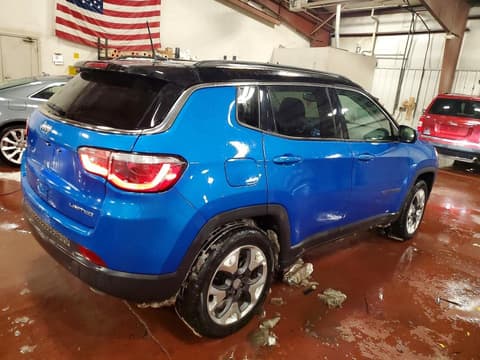 2018 Jeep Compass, VIN 3C4NJDCBXJT483413. Фото 3 з 6 з аукціону Copart. Каталог авто зі США OpenDataCar.