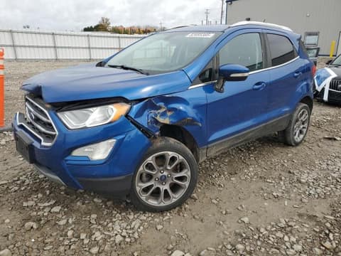 2019 Ford EcoSport, VIN MAJ6S3KL7KC279385. Фото 1 з 6 з аукціону Copart. Каталог авто зі США OpenDataCar.