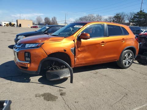 2022 Mitsubishi Outlander Sport, VIN JA4APVAU2NU000316. Фото 1 з 6 з аукціону Copart. Каталог авто зі США OpenDataCar.