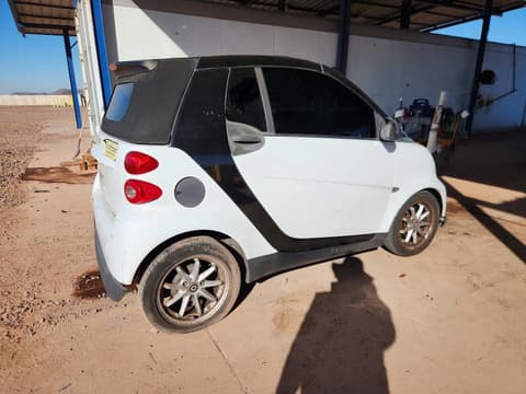 2008 Smart Fortwo, VIN WMEEK31X98K089467. Фото 3 з 6 з аукціону Copart. Каталог авто зі США OpenDataCar.
