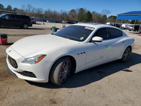 2017 Maserati Quattroporte, VIN ZAM56RPA4H1211520. Фото 1 з 6 з аукціону Copart. Каталог авто зі США OpenDataCar.