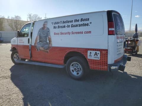 2018 Gmc Savana, VIN 1GTW7AFG6J1911445. Фото 2 з 6 з аукціону Copart. Каталог авто зі США OpenDataCar.