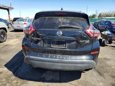 2017 Nissan Murano, VIN 5N1AZ2MH4HN183600. Фото 6 з 6 з аукціону Copart. Каталог авто зі США OpenDataCar.