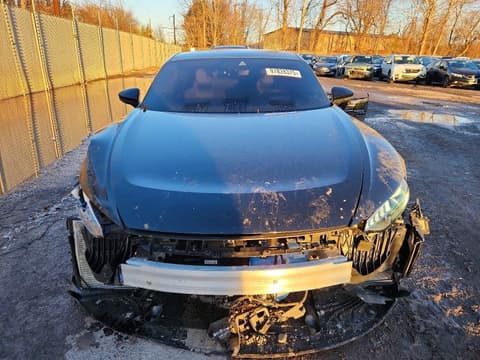 2022 Audi e-tron GT, VIN WAUEJBFW7N7004701. Фото 5 з 6 з аукціону Copart. Каталог авто зі США OpenDataCar.