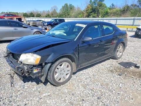 2014 Dodge Avenger, VIN 1C3CDZAB0EN120756. Фото 1 з 6 з аукціону Copart. Каталог авто зі США OpenDataCar.