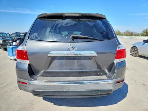 2013 Toyota Highlander, VIN 5TDZK3EH1DS122127. Фото 6 з 6 з аукціону Copart. Каталог авто зі США OpenDataCar.