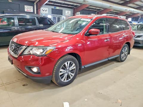 2017 Nissan Pathfinder, VIN 5N1DR2MMXHC627214. Фото 1 з 6 з аукціону Copart. Каталог авто зі США OpenDataCar.