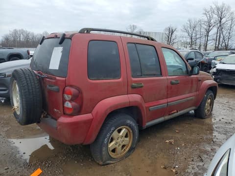 2007 Jeep Liberty, VIN 1J4GL48K57W695449. Фото 3 из 6 с аукциона Copart. Каталог авто из США OpenDataCar.