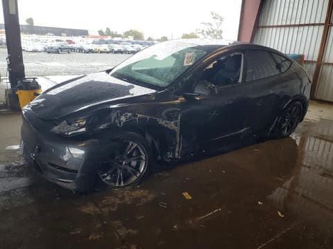 2025 Tesla Model Y, VIN 7SAYGDEE1SF292954. Фото 1 з 6 з аукціону Copart. Каталог авто зі США OpenDataCar.