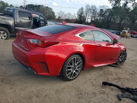 2015 Lexus RC, VIN JTHHE5BC7F5008082. Фото 3 з 6 з аукціону Copart. Каталог авто зі США OpenDataCar.