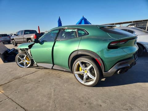 2025 Ferrari Purosangue, VIN ZSG06VTA7S0316953. Photo 2 of 6 from Copart auction. OpenDataCar US salvage catalog.