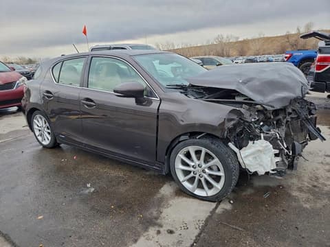 2012 Lexus CT 200h, VIN JTHKD5BH0C2071008. Фото 4 з 6 з аукціону Copart. Каталог авто зі США OpenDataCar.