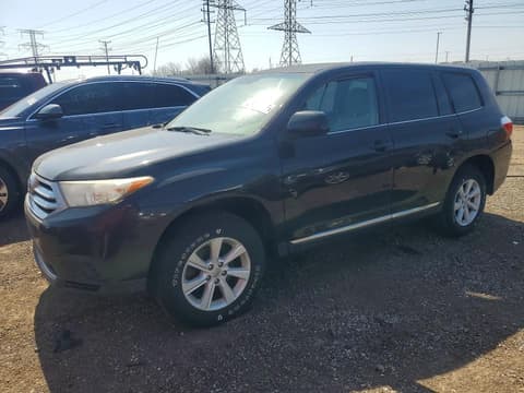 2012 Toyota Highlander, VIN 5TDZK3EH2CS060493. Фото 1 з 6 з аукціону Copart. Каталог авто зі США OpenDataCar.
