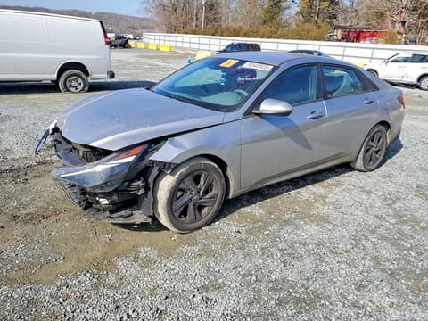 2021 Hyundai Elantra, VIN 5NPLM4AG2MH044675. Фото 1 из 6 с аукциона Copart. Каталог авто из США OpenDataCar.