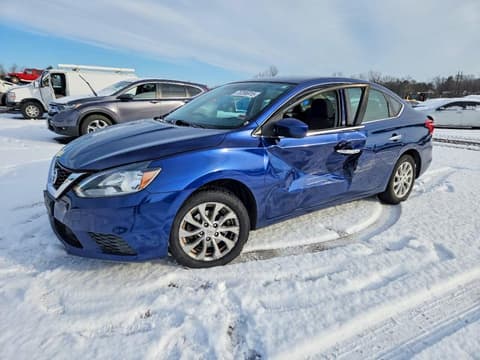 2019 Nissan Sentra, VIN 3N1AB7AP0KY349531. Фото 1 з 6 з аукціону Copart. Каталог авто зі США OpenDataCar.