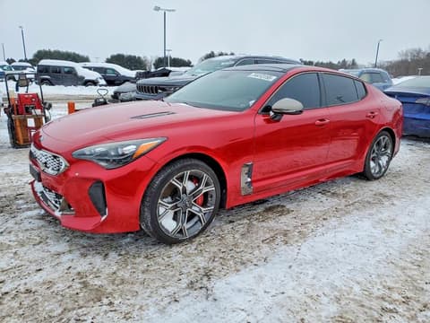 2018 Kia Stinger, VIN KNAE35LC6J6028820. Photo 1 of 6 from Copart auction. OpenDataCar US salvage catalog.