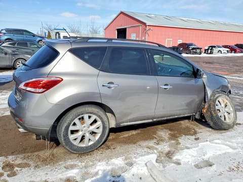2012 Nissan Murano, VIN JN8AZ1MW5CW201350. Фото 3 з 6 з аукціону Copart. Каталог авто зі США OpenDataCar.