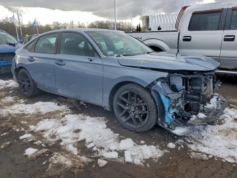 2022 Honda Civic, VIN 2HGFE2F50NH501565. Фото 4 з 6 з аукціону Copart. Каталог авто зі США OpenDataCar.