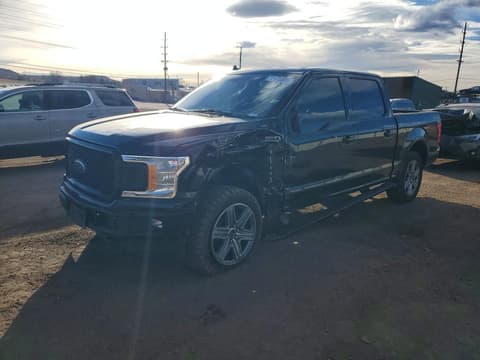 2018 Ford F-150 Lightning, VIN 1FTEW1EP3JKF40822. Фото 1 з 6 з аукціону Copart. Каталог авто зі США OpenDataCar.