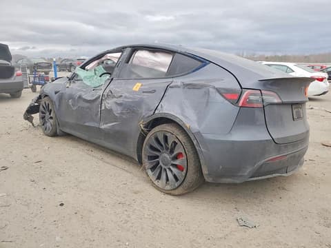 2023 Tesla Model Y, VIN 7SAYGDEF5PF660973. Фото 2 з 6 з аукціону Copart. Каталог авто зі США OpenDataCar.