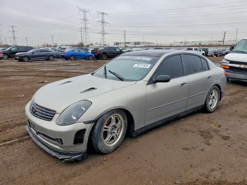 2003 Infiniti G35, VIN JNKCV51E33M022852. Фото 1 з 6 з аукціону Copart. Каталог авто зі США OpenDataCar.
