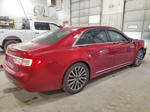 2018 Lincoln Continental, VIN 1LN6L9TK3J5609599. Фото 3 з 6 з аукціону Copart. Каталог авто зі США OpenDataCar.