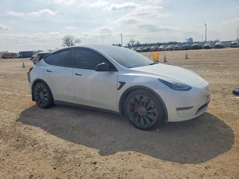 2022 Tesla Model Y, VIN 7SAYGDEF3NF457691. Фото 4 з 6 з аукціону Copart. Каталог авто зі США OpenDataCar.