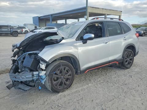 2021 Subaru Forester, VIN JF2SKARC3MH451244. Фото 1 з 6 з аукціону Copart. Каталог авто зі США OpenDataCar.
