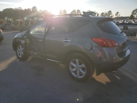 2009 Nissan Murano, VIN JN8AZ18W59W109982. Фото 2 з 6 з аукціону Copart. Каталог авто зі США OpenDataCar.