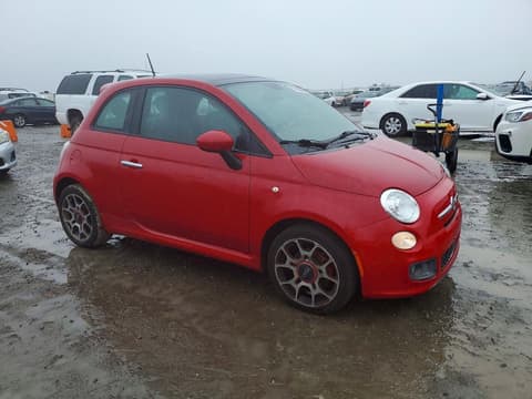 2012 Fiat 500, VIN 3C3CFFBR2CT340269. Фото 4 из 6 с аукциона Copart. Каталог авто из США OpenDataCar.