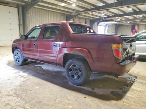 2008 Honda Ridgeline, VIN 2HJYK16258H539941. Фото 2 з 6 з аукціону Copart. Каталог авто зі США OpenDataCar.