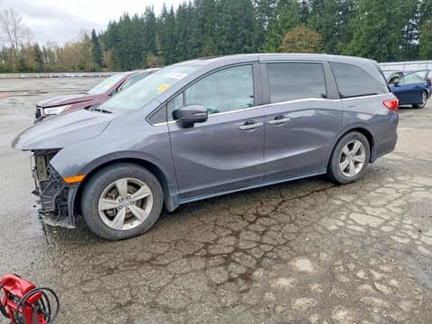 2019 Honda Odyssey, VIN 5FNRL6H70KB132389. Фото 1 з 6 з аукціону Copart. Каталог авто зі США OpenDataCar.